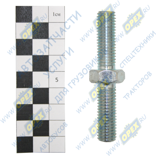 826/01363 Шпилька С/И М12 L=78 Р=33х1,75/33х1,75 К=19 шкворня Spare Parts1
